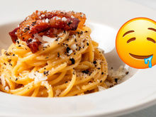 Spaghetti alla carbonara: como fazer o espaguete que todo mundo adora digno de uma trattoria de Roma; siga as medidas dessa receita e não tem erro!