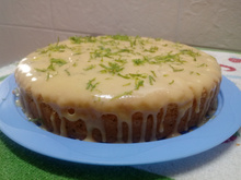 Bolo de limão fofo da Ingrid 