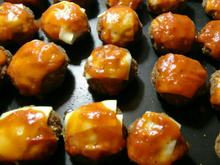 Carne moída à parmegiana