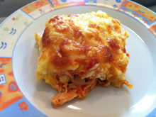 Lasanha de frango e 4 queijos