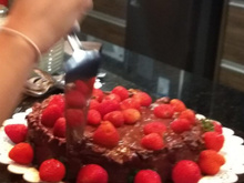 Receita de torta bombom de morango