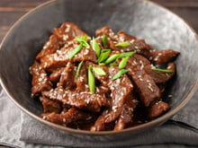 Bulgogi autêntico de carne bovina sem pimenta