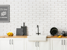 6 itens para você ter uma cozinha preta e branca