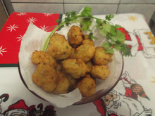 Bolinho de arroz cremoso