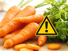 É isso que as cenouras com manchas pretas escondem: alerta dos especialistas