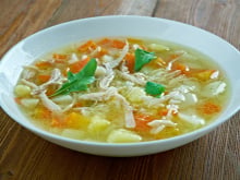 Canja de galinha rápida