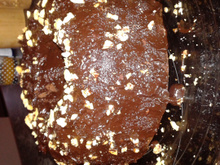 Bolo de chocolate com frutas vermelhas