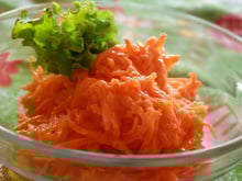 Salada de cenoura rápida