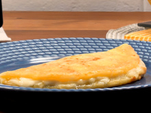 Pão de queijo de frigideira de tapioca