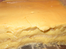 Pavê mousse de pêssego fácil