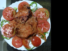 Lombo ao molho de limão