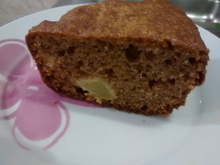 Bolo de maçã com canela