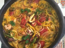 Moqueca Baiana na panela de barro
