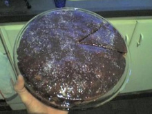 Bolo econômico de chocolate