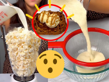 Essa receita de sorvete de pipoca já virou a queridinha nas férias das crianças, como não pensei nisso antes!?