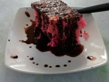 Bolo de morango fácil