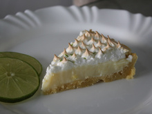 Torta de limão com suspiro