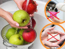 Nem alvejante, nem sabão: essa é a maneira mais segura de lavar frutas e legumes para não sofrer com infecção alimentar