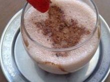 Milk shake de ovo maltine