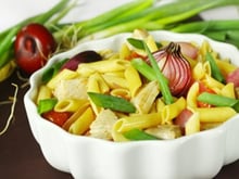 Macarrão com atum fresco