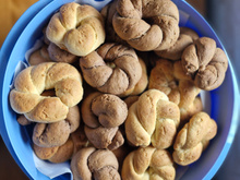 Biscoito assado da Eliscris