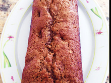 Pão de banana e passas