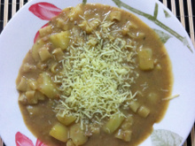 Sopa de feijão da baby