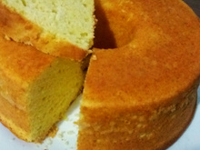 Bolo de fubá com queijo fofíssimo