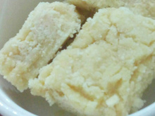 Doce de leite em pó de corte