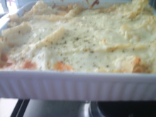 Lasanha quatro queijos