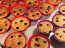 Muffin de amendoim