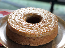 Bolo de churros invertido