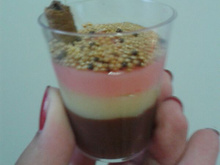Brigadeiro gourmet napolitano de colher