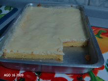 Bolo de mandioca cozida