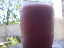 Batida de Vodka com Suco