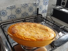 Suflê de 4 legumes no liquidificador