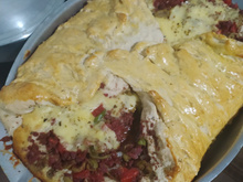 Massa para pão de frios