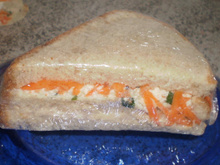 Sanduíche natural da Jú