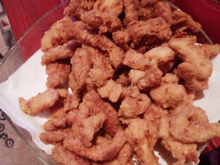 Isca de frango de boteco