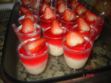 Sobremesa barata e elegante