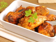 Coxa de frango na panela de pressão