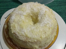 Bolo de coco de liquidificador