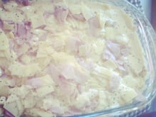 Arrepiado de frango ao creme de milho
