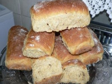 Pão caseiro com grãos e mel