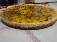 Torta de maracujá econômica
