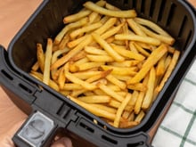 Batata frita na airfryer