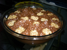 Creme de chocolate com Nozes