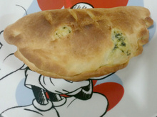 Empanada de queijo com espinafre