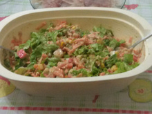 Salada de kani kama