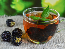 Chá de folha de amora é perfeito para te esquentar nesse frio e ainda é repleto de benefícios para a sua saúde